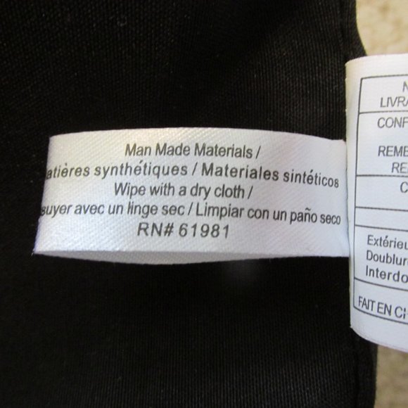 AVON PURSE BLACK BAG METAL EYELETS PUNK HOBO DRAWSTRING LARGE SHOULDER - Picture 12 of 12